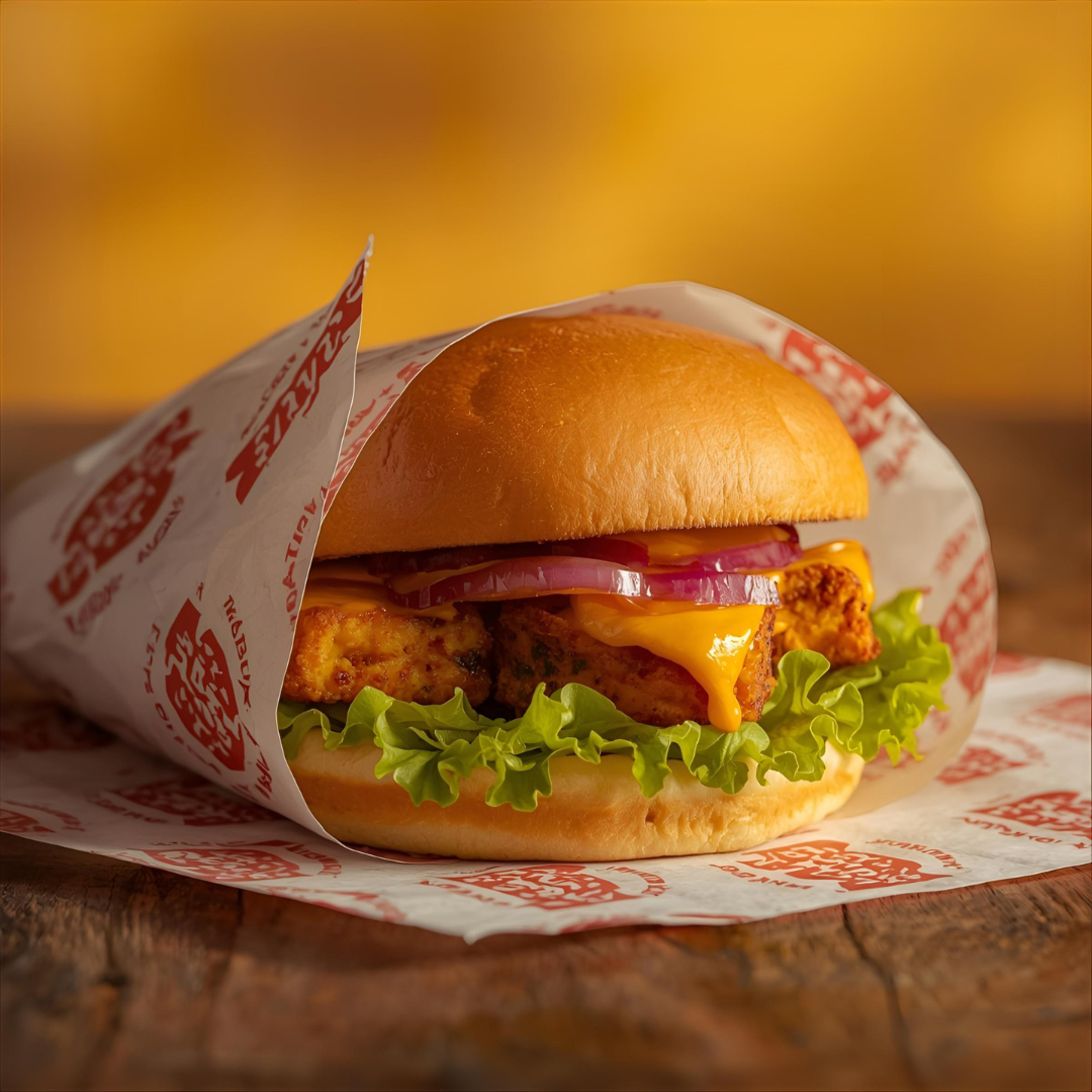 Tandoori Paneer Burger